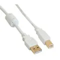 InLine USB-Kabel - USB Typ A, 4-polig (M) - USB Typ B, # 34518W