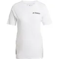 adidas Terrex XPR Laufshirt Damen-Weiß, Größe M (auch verfügbar in S, L)