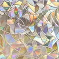 Regenbogenfolie - 75x200 cm / Hell