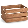 Aufbewahrungsbox Vintage 35 x 25 cm Holz Braun M (Medium)