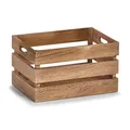 Zeller 15166 Aufbewahrungs-Kiste Vintage, Holz Kiste, ca. 35 x 25 x 20,5 cm, Natur, Holz