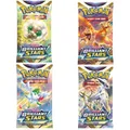 Pokemon Karten Schwert und Schild – 4x Brilliant Stars Pokemon Booster Pack – Pokemon Sammelkarten – Englische Karten