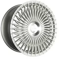 Keskin Wheels Kt X1 Silver Front Polish 9.5x21 ET 20 5/112 Alufelge Silber