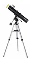 BRESSER Teleskop BRESSER Galaxia 114/900 EQ3 Spiegelteleskop mit Smartphone-Adapter & …