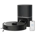 Tapo RV30 Max Plus Saugroboter mit Wischfunktion und automatischer Absaugstation, 5300Pa Ultra Starke Saugkraft, LiDAR+IMU Dual-Navigation, Alexa & Google Assistant Sprachsteuerung, APP