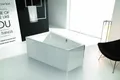 Hoesch Thasos Glasverkleidung für freistehende Montage 1500 x 1000 mm links - Weiß - 47024.550