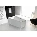 Hoesch Thasos Glasverkleidung für freistehende Badewanne (3745) weiß - 47024.550 - Weiß