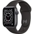 Apple Watch Series 6, OLED, Touchscreen, 32 GB, WLAN, GPS - Grau