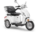 Luxxon Elektromobil E3800, 800 W, 20 km/h, (Elektroroller, Korb), bis zu 65 km Reichweite, Elektro Dreirad, Seniorenmobil