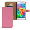 Tasche für Samsung Galaxy Grand Prime Case Wallet Schutz Hülle Cover Rosa
