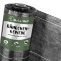 Unkrautfolie Unkrautvernichter Bändchengewebe Mulchfolie HaGa® 4m Br (Meterware)