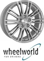 4x Wheelworld WH18 7,5X17 5/112 ET37 Daytona Grau lackiert