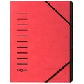 PAGNA Ordnungsmappe 7 Fächer rot, 1 St.
