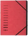 PAGNA Ordnungsmappe DIN A4 7-Fach rot 40058-01