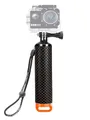 Homeet Schwimmer Handgriff Schwimmender Hand Grip Rutschfester Unterwasser Handstick Monopod Pole Selfie Stick Ergonomisch für Action Kameras 【Orange】