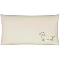 elegante Mako-Satin Kissenbezug Companion natur beige 40x80 cm - beige