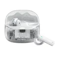 JBL Tune Beam Ghost 2, Kabellose Bluetooth-In-Ear-Kopfhörer mit Noise-Cancelling, 48 h Wiedergabezeit, IP54 wasser - und staubgeschützt, Multipoint-Verbindung, ergonomisches Design, White Ghost