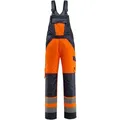Mascot Latzhose Gosford blau|orange|schwarz C48/76