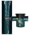 YourCasa® Regensammler Wasserdieb - Verbinden von Fallrohr und Regentonne inklusive Filter & Bohrer Regenrinnen Ablauf Verbinder Regenwassersammler Fallrohr 100mm 120mm DN100 Füllautomat