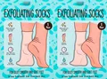 Anti Hornhaut Socken 2 Paar Hornhautentferner Fußmaske Fuss Peeling Fußpflege