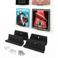 LP Wandhalterung (4 Stück) Schallplatten Halterung, Vinyl Halter, Regal, Rahmen