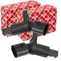 2X FEBI BILSTEIN ABS-SENSOREN HINTEN BEIDSEITIG PASSEND FÜR AUDI A3 TT SKODA