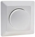 MILOS Drehdimmer-Schalter 22781, UP, 3...60 W, 250 V, für LED-Lampen, weiß