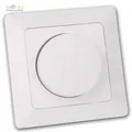 MILOS LED-Dimmer, weiß matt mit UP Rahmen, unterputz DimmerSchalter, 230V LEDs