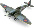 Metal Earth Supermarine Spitfire Farbe 3D Lasercut Modell + Pinzette 00054