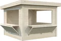 Palmako Marktstand Connect Lenna 8,3 m² Set 306 transparent tauchgrundiert