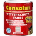 Consolan Wetterschutzfarbe Delfingrau Seidenglänzend 2,5,