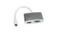 Adapter kablowy ROLINE 4K MiniDP - HDMI/VGA, MiniDP M - HDMI/VGA F, Actief