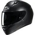 HJC C10 Solid Helm, schwarz, Größe L für Männer