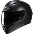 Motorrad Helm L - HJC C10 Solid Integralhelm - schwarz matt