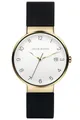 JACOB JENSEN Herrenarmbanduhr Titan Quarz Goldfarben 186