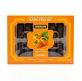 240 g Kandierte Kaki (Persimone) mit Bitter-Konfiserie überzogen – 22% Kakianteil – Einzeln verpackt – Wiederverschließbare Verpackung – Orientalische Süßware