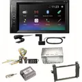 Pioneer DMH-A240DAB DAB+ Bluetooth Einbauset für Mercedes Vito Viano W639