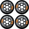 Bolt 90 MM 85A 4-Wheel Pack – Black – 30F3011
