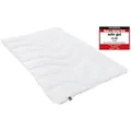 Irisette Microfaserbettdecke Steppbett Micro Thermo, Füllung: Markenhohlfaser irisette®, Bezug: soft und anschmiegsam, waschbar bis 60°C, entwickelt in Deutschland weiß 220 cm x 240 cm
