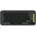 LOGITECH POP Icon Keys, Graphite & Green, Logi Bolt, USB/Bluetooth, DE
