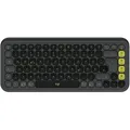 Logitech Tastatur Pop Icon Keys, für Tablet, mit Bluetooth, schwarz