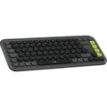 Logitech POP Icon Keys Tastatur Graphite Bluetooth Keyboard
