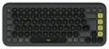 Logitech POP Icon Keys Universal Tastatur Bluetooth  Graphit, Grün