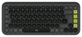 Logitech POP Icon Keys Universal Tastatur Bluetooth  Graphit