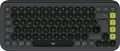 Logitech POP Icon Keys Graphite/Green (DE), kabellose Tastatur, Bluetooth
