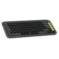 Logitech POP ICON Keys kabellose Bluetooth-Tastatur, Deutsches QWERTZ – Grafit