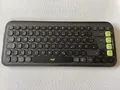 Logitech Pop Icon Keys Tastatur kabellos USB Bluetooth Multi Device Deutsch