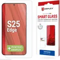 DISPLEX Smart Glass Schutzfolie Samsung Galaxy S25 Edge Panzerfolie, Härtegrad 9H