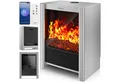 TRESKO Heizstrahler TRESKO® Elektrokamin mit Heizung & Fernbedienung 2000W, WiFi App, mit Heizung & Fernbedienung 2000W, WiFi App Kamin