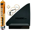 FOLIATEC Scheibentönungsfolie BLACKNIGHT REFLEX Superdark 76x300cm TÜV Autofolie